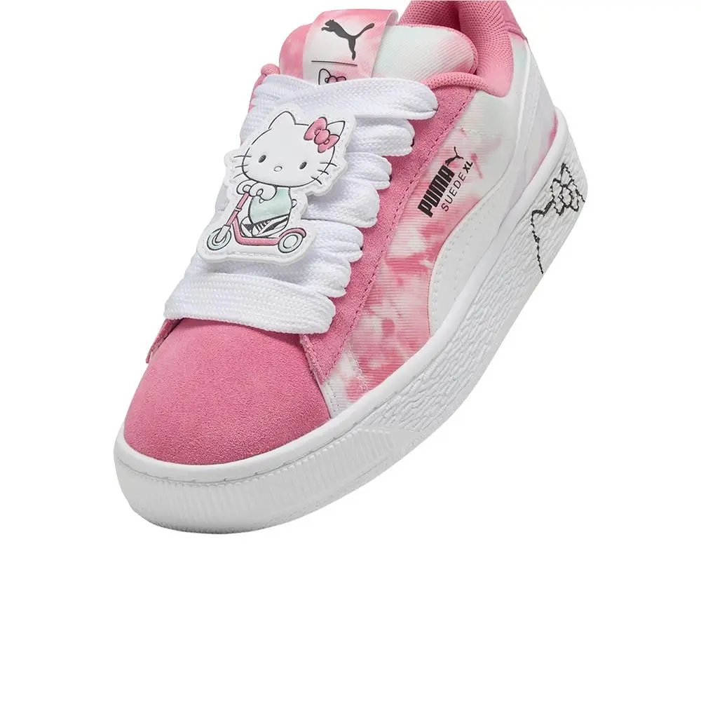 Puma shoes - PUMA  X Hello Kitty And Friends Suede Xl Lace Up  Youth - 40322501 - Pink 4