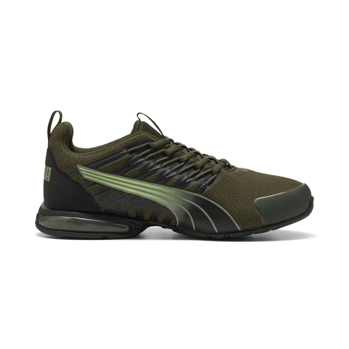 Voltaic Evo 37960125 Mens Green Mesh Lace Up Athletic Running Shoes by Puma