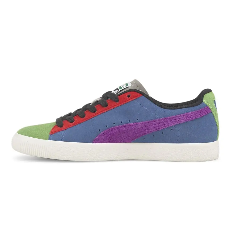 Puma shoes - PUMA Clyde Culture Lace Up - 39008801 - Blue, Green, Red 7