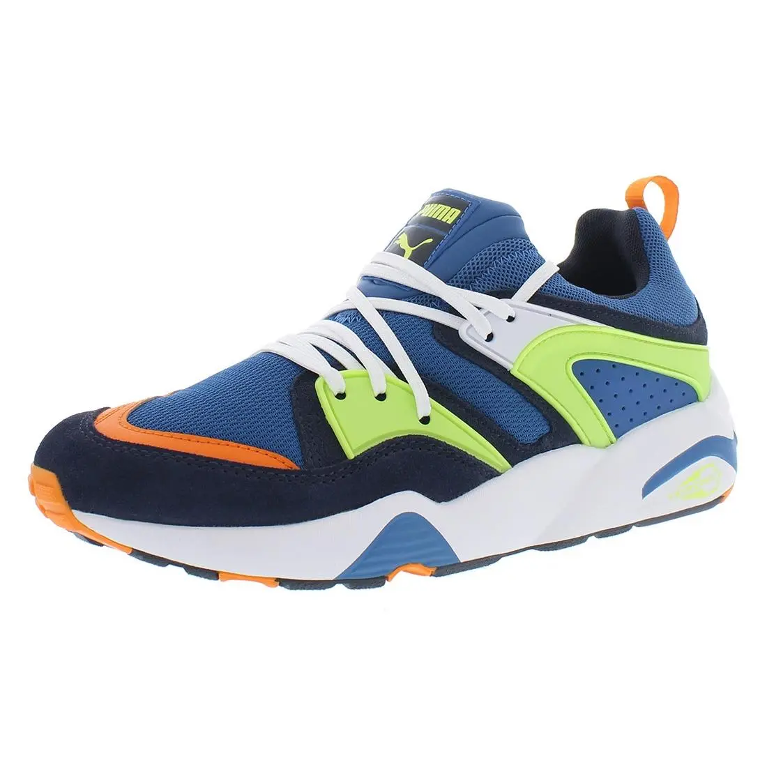 Puma shoes - Lake Blue/Vibrant Orange, Main: Blue 0