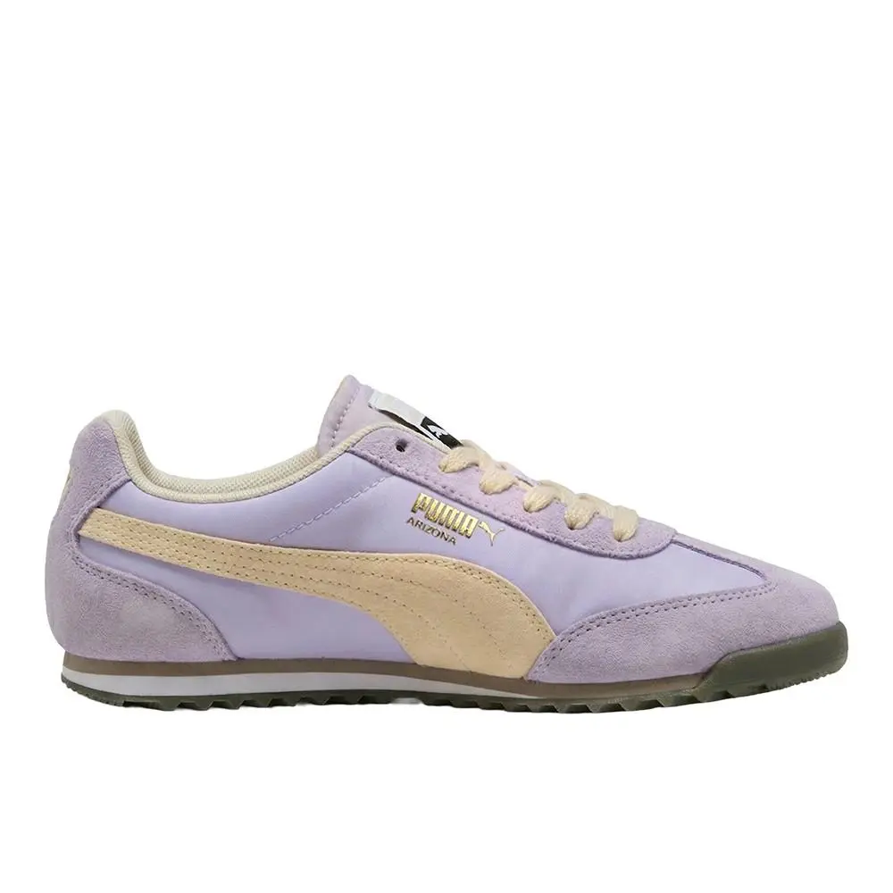 Puma Arizona Nylon Lace Up Sneaker Womens Purple Sneakers Casual Shoes 40425835