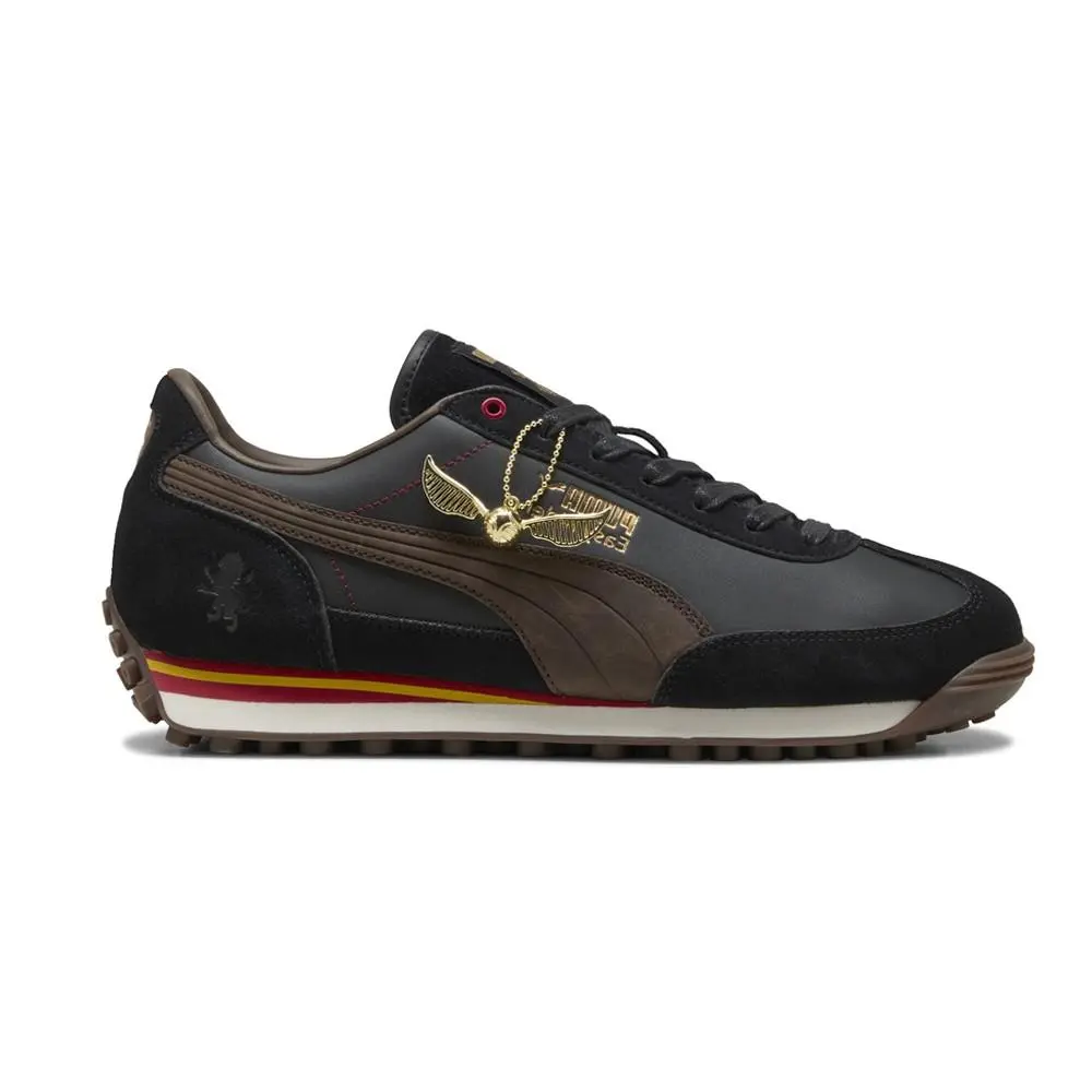 Puma X Harry Potter Easy Rider Lace Up Mens Black Sneakers Casual Shoes 401208