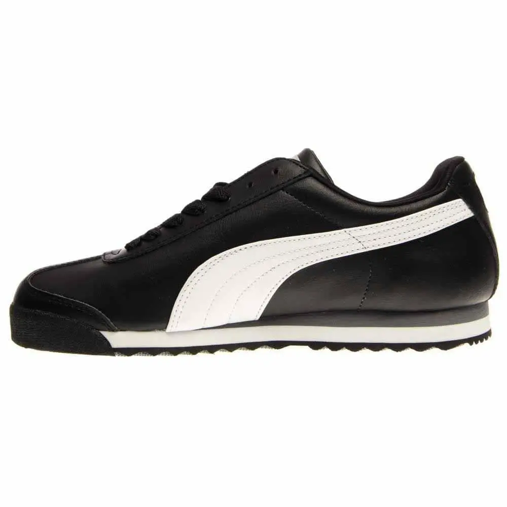 Puma shoes - PUMA Roma Basic Lace Up - 353572-11 - Black 2