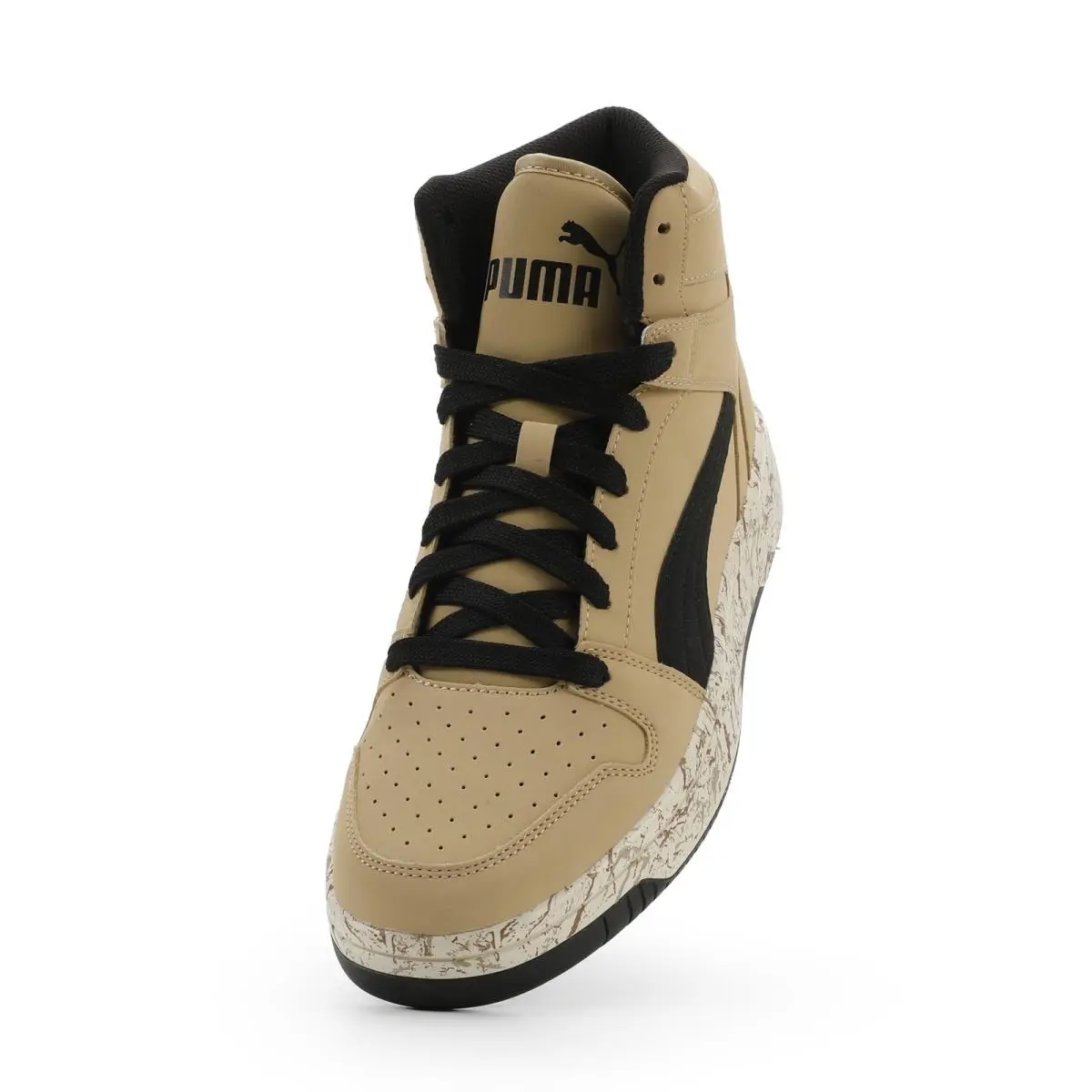 Puma shoes - Puma Puma Rebound Layup NBK Marble 2 - 40655801 - Brown 1