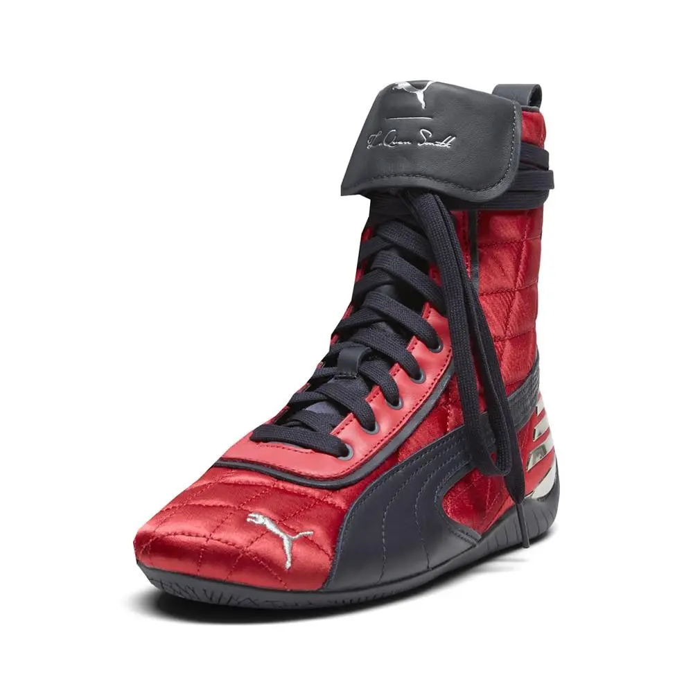 Puma shoes - PUMA  X Laquan Smith Speedcat Mid Lace Up - 40232601 - Red 0