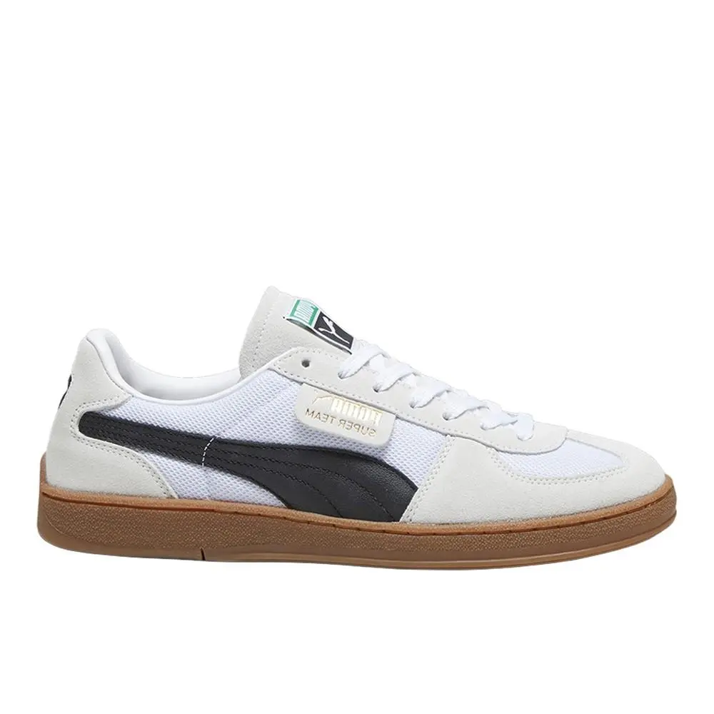 Puma Super Team Og Lace Up Mens White Sneakers Casual Shoes 39042409