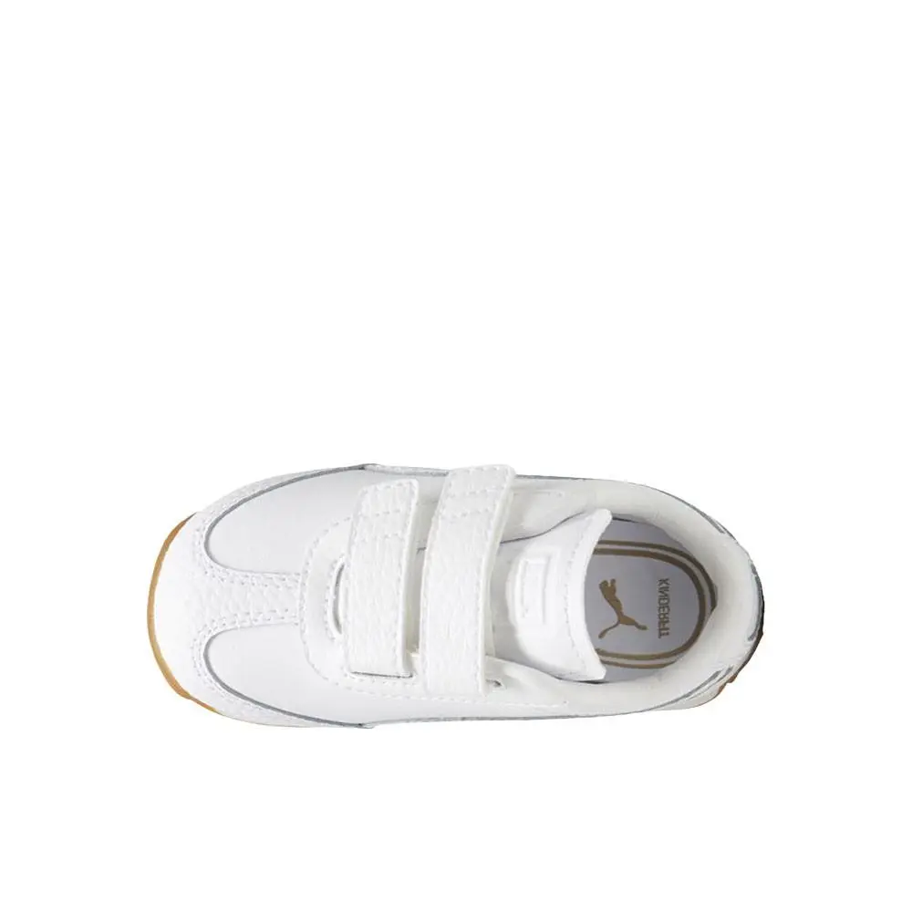 Puma shoes - PUMA Easy Rider Leather V Slip On  Toddler - 39971402 - White 2