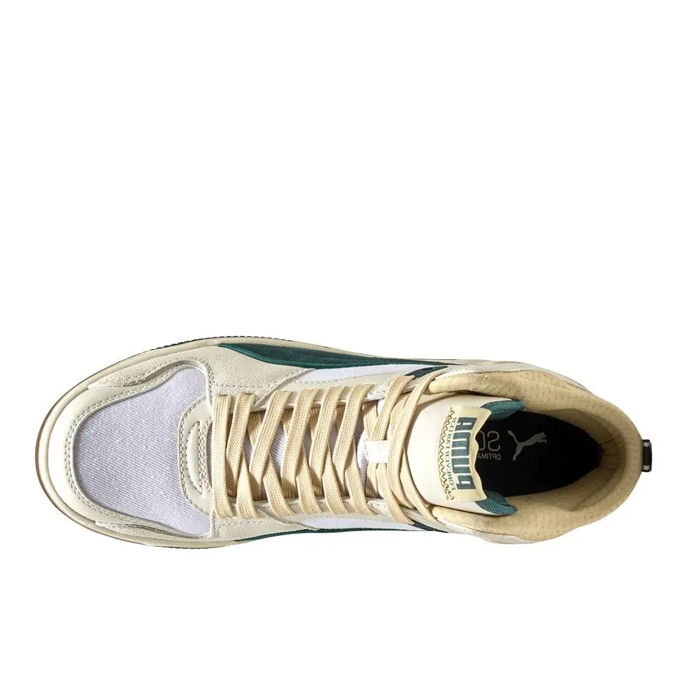 Puma shoes - PUMA Rebound Break Mid Retro Run Lace Up - 40251702 - Green 10