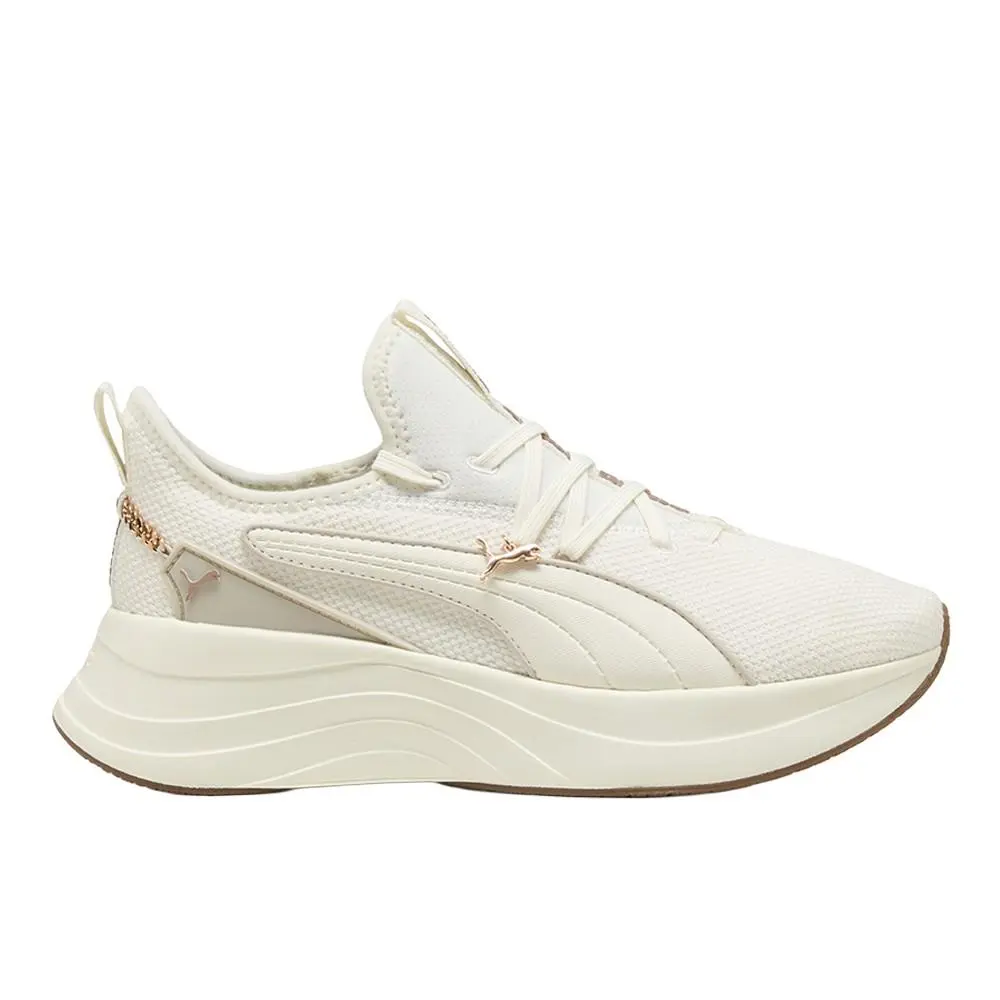 Puma Softride Sabrina Running Womens Off White Sneakers Athletic Shoes 31350304
