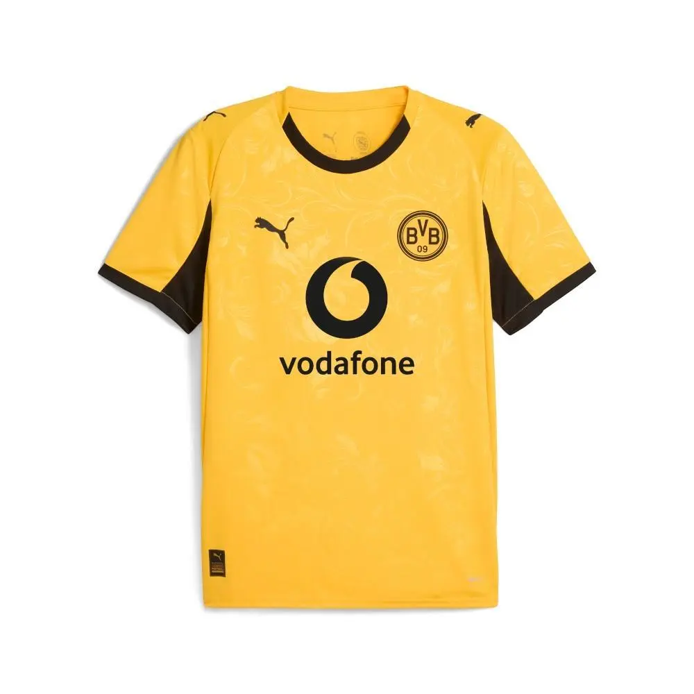 Puma clothing - PUMA Bvb Cup Crew Neck Short Sleeve Soccer Jersey Replica - 78011203 - Yellow 6