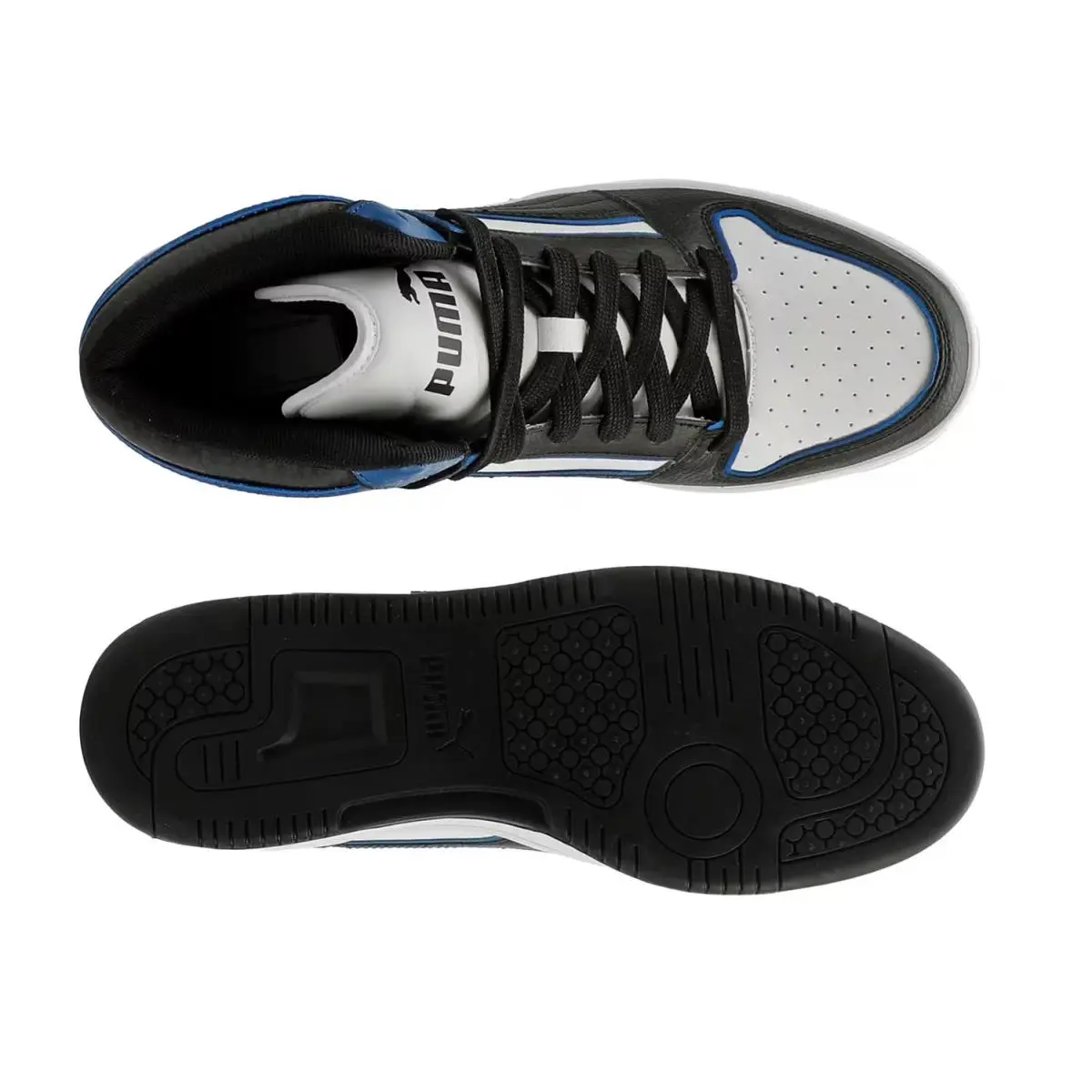 Puma shoes - White/Black/Blue 9
