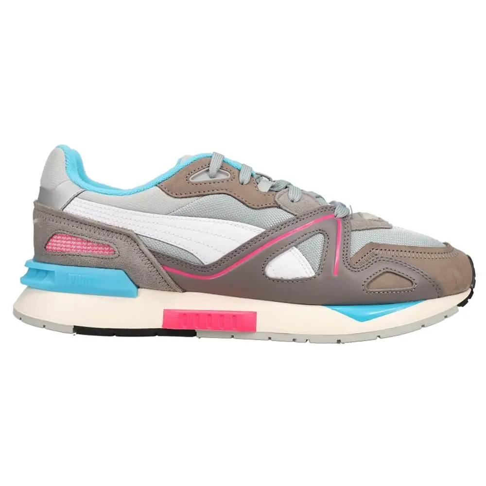 Puma Mirage Mox Lace Up Mens Grey Off White Sneakers Casual Shoes 375167-01