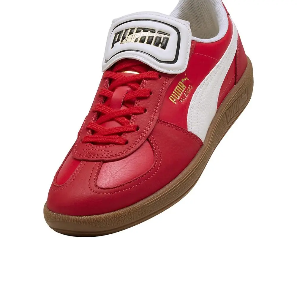 Puma shoes - PUMA Palermo Premium Lace Up - 40174403 - Red 12