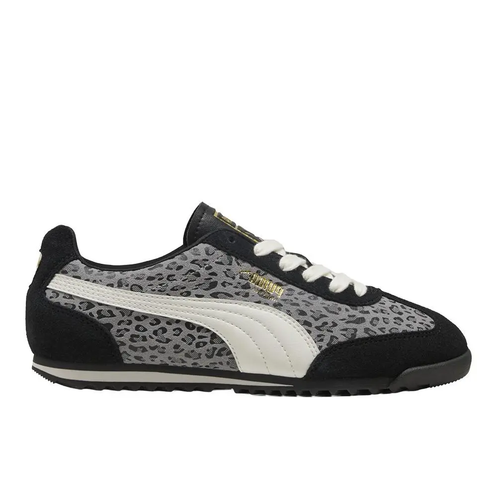 Arizona Cat Lace Up Sneaker Womens Black Grey Sneakers Casual Shoes 408998 by Puma