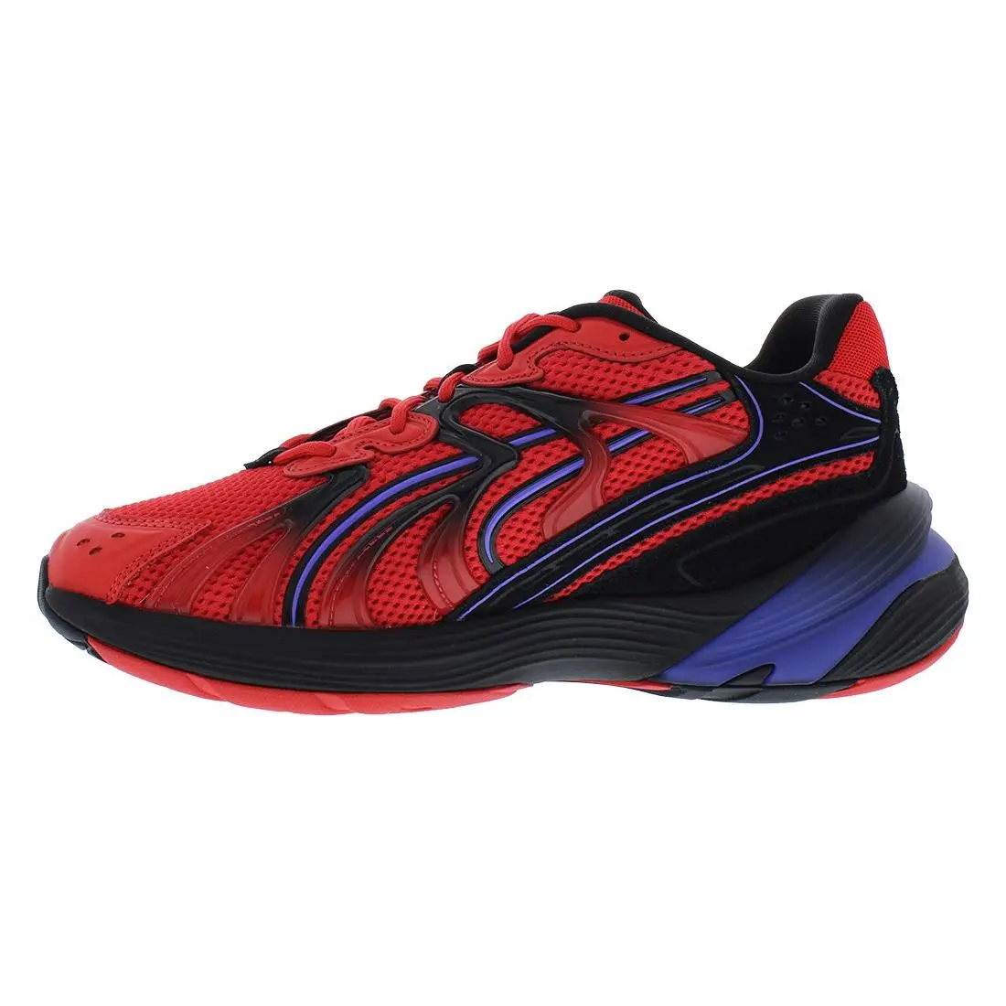 Puma shoes - Red/Dark Amethyst/Black, Main: Red 4