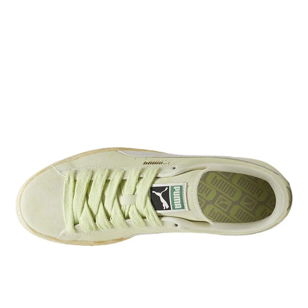 Puma shoes - PUMA Suede Faded Lace Up - 39965404 - Green 10
