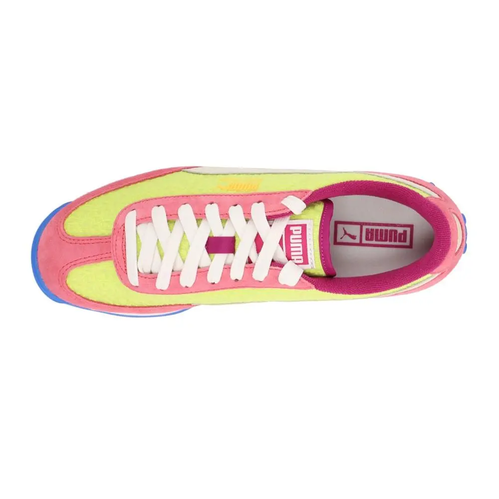 Puma shoes - PUMA Easy Rider Brights Lace Up - 40108701 - Pink, Yellow 2
