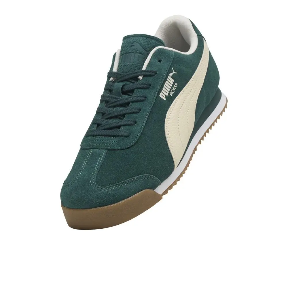 Puma shoes - PUMA Roma Suede Lace Up - 39863510 - Green 4