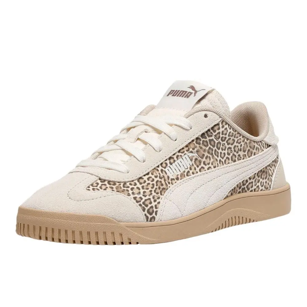 Puma shoes - PUMA Club 5V5 Animal Print Lace Up - 40540101 - Off White 0
