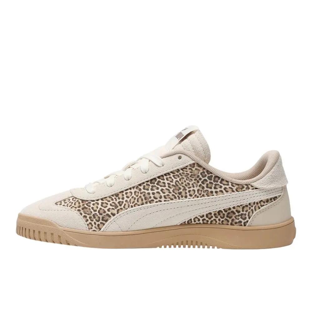 Puma shoes - PUMA Club 5V5 Animal Print Lace Up - 40540101 - Off White 1