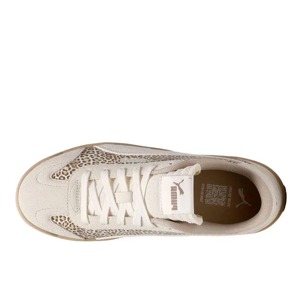 Puma shoes - PUMA Club 5V5 Animal Print Lace Up - 40540101 - Off White 10