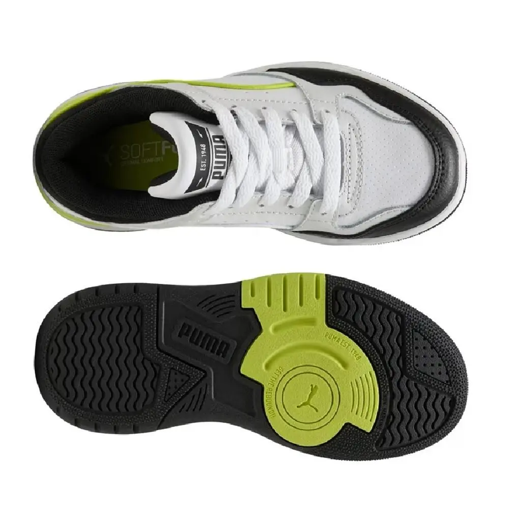Puma shoes - 402361 10 - 402361 10 - Puma Black-White-Lime Smash 3