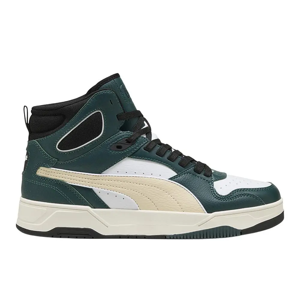 Puma shoes - PUMA Rebound Break Mid Lace Up - 40241309 - Green 7