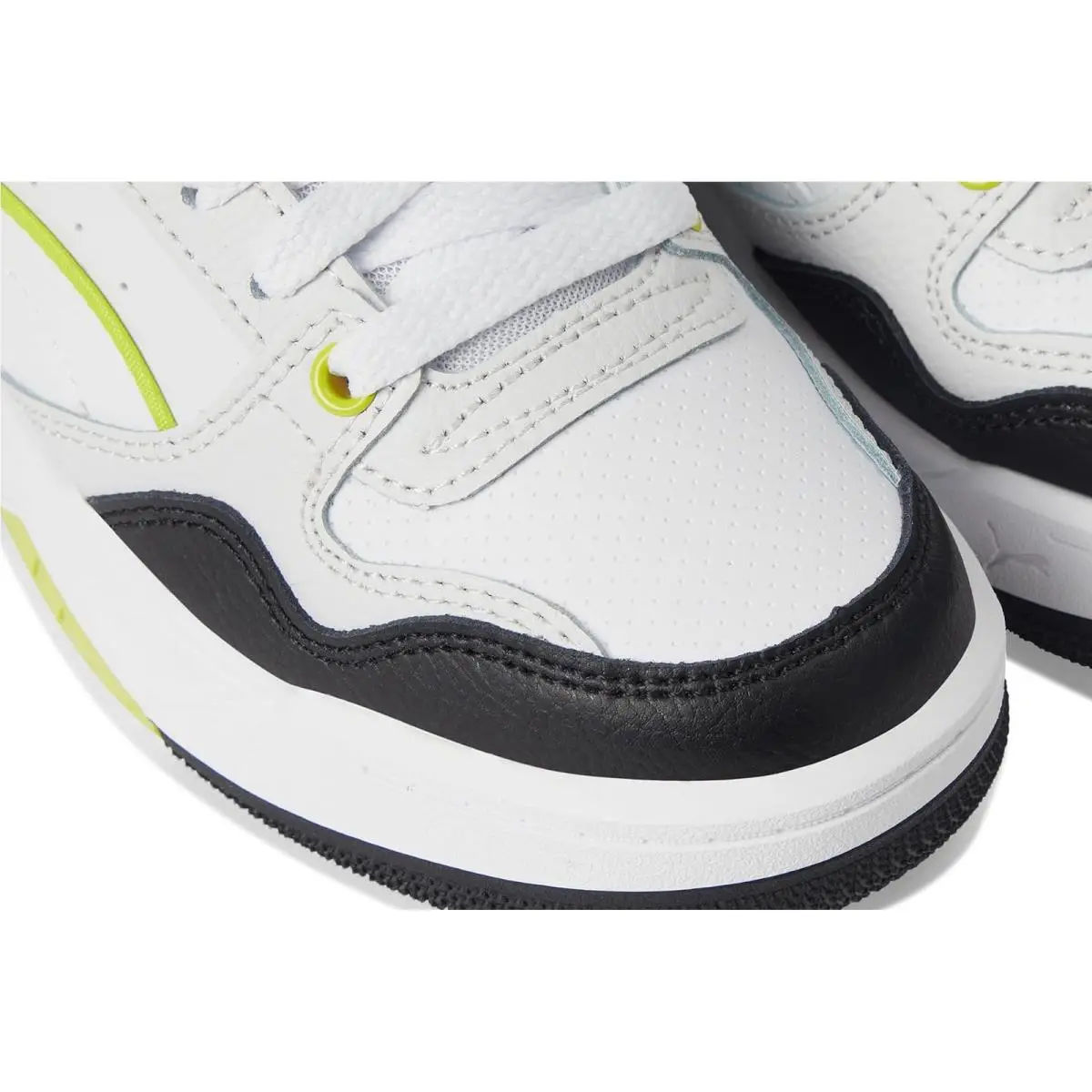 Puma shoes - Black/White/Lime Smash 4