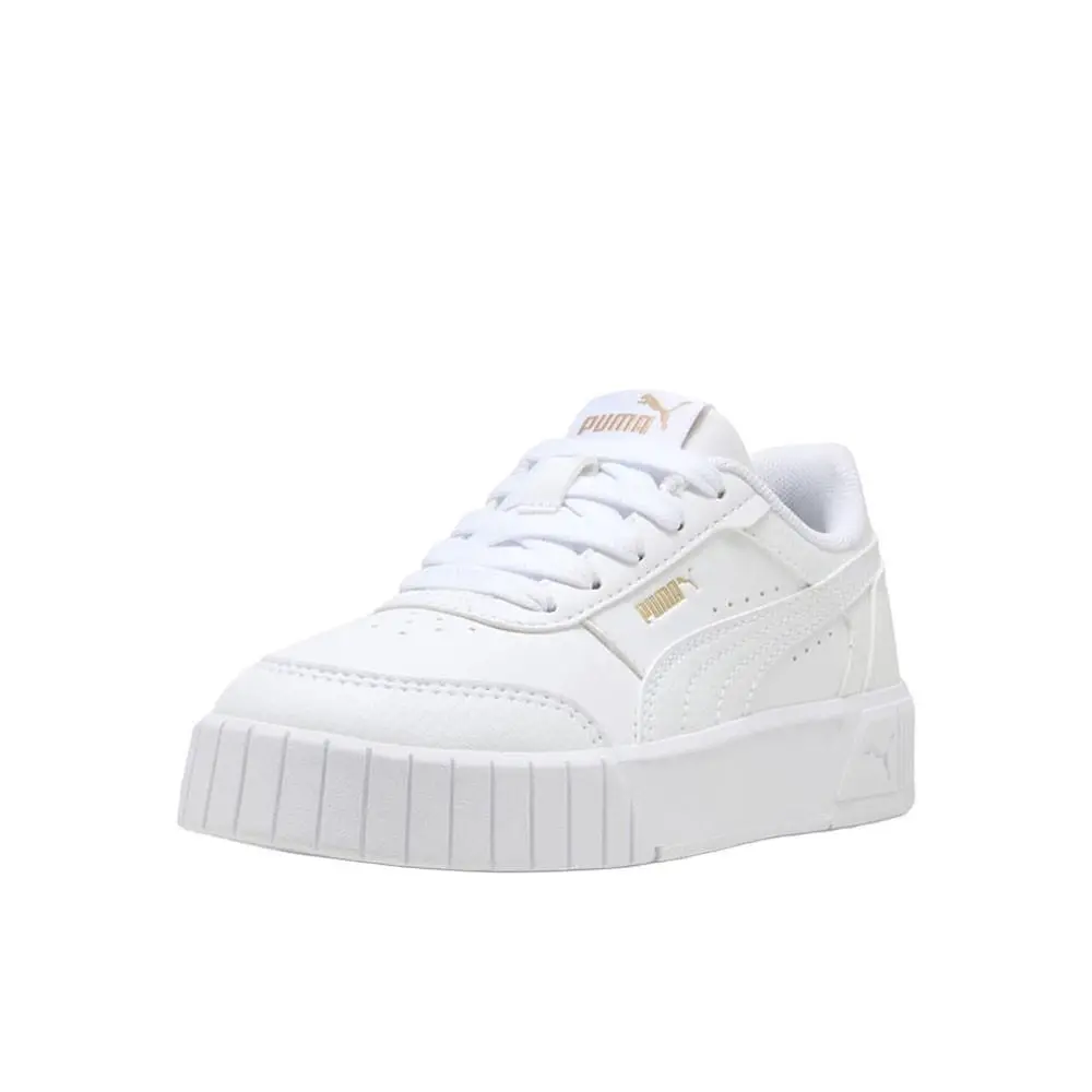 Puma shoes - PUMA Carina Mia Lace Up  Youth - 40374702 - White 0