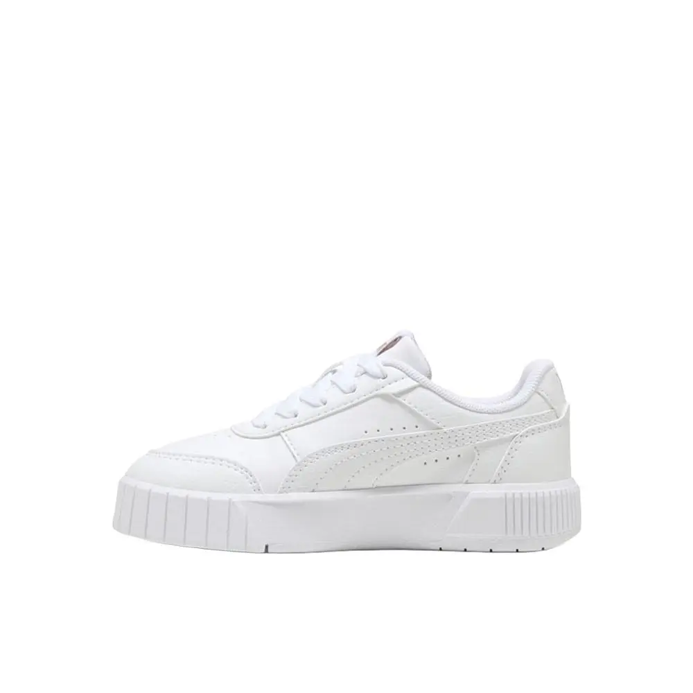 Puma shoes - PUMA Carina Mia Lace Up  Youth - 40374702 - White 1