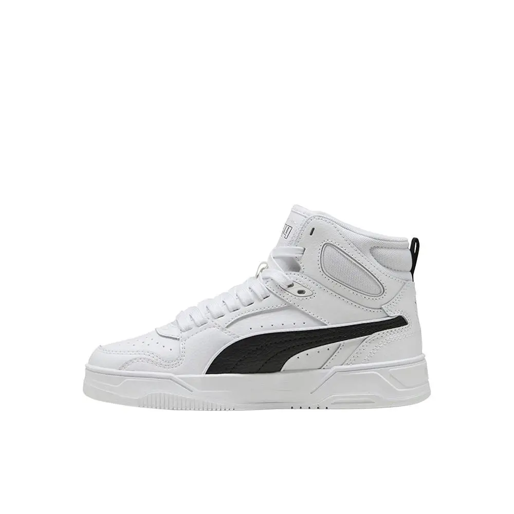 Puma shoes - PUMA Rebound Break Mid Lace Up  Youth - 40410501 - White 1