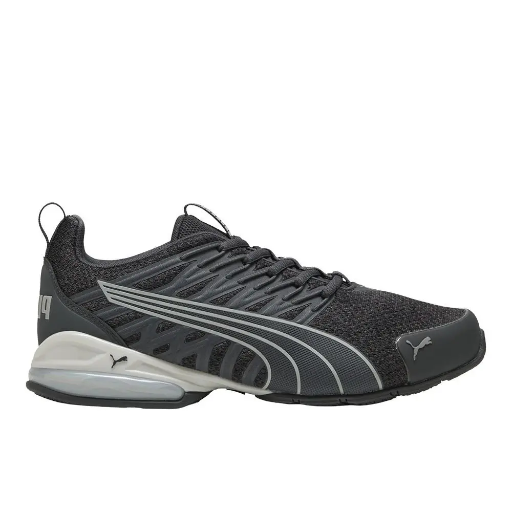 Voltaic Evo Premium Lace Up Mens Grey Sneakers Casual Shoes 31197301 by Puma