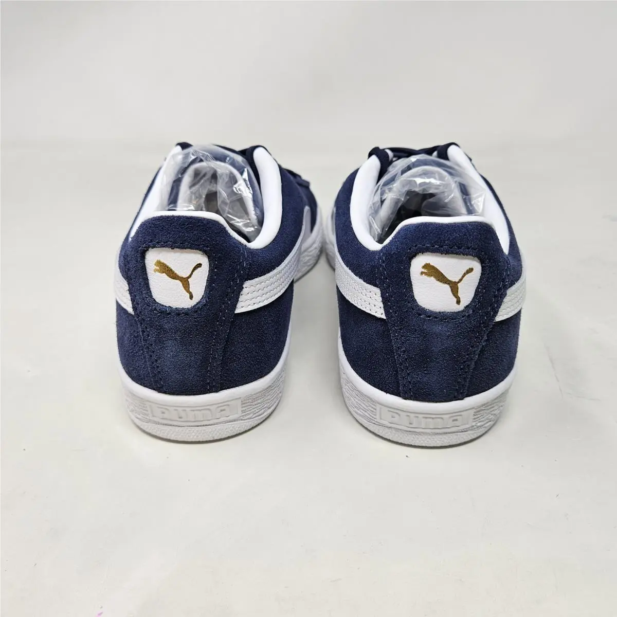 Puma shoes - PUMA Suede Classic Lace Up - 399781-03 - Navy - White (UPC: 197670873406) 3