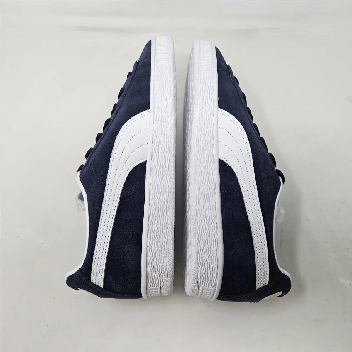Puma shoes - PUMA Suede Classic Lace Up - 399781-03 - Navy - White (UPC: 197670873406) 5