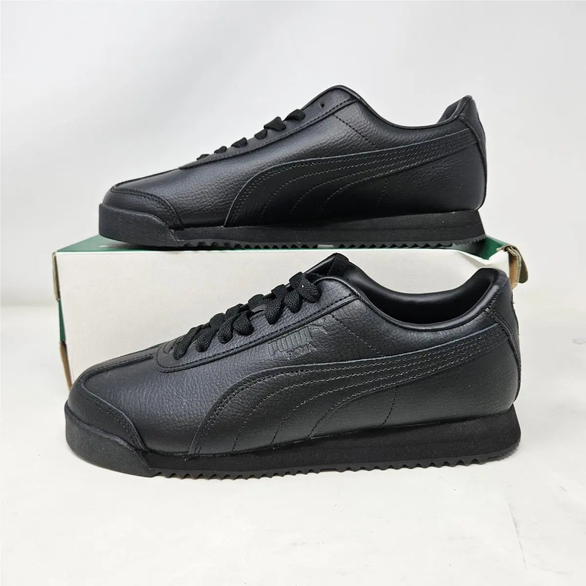 Roma 24 Standard `black` Classic Comfy Shoes / 396868 14 / Men`s Size 10.5 by Puma