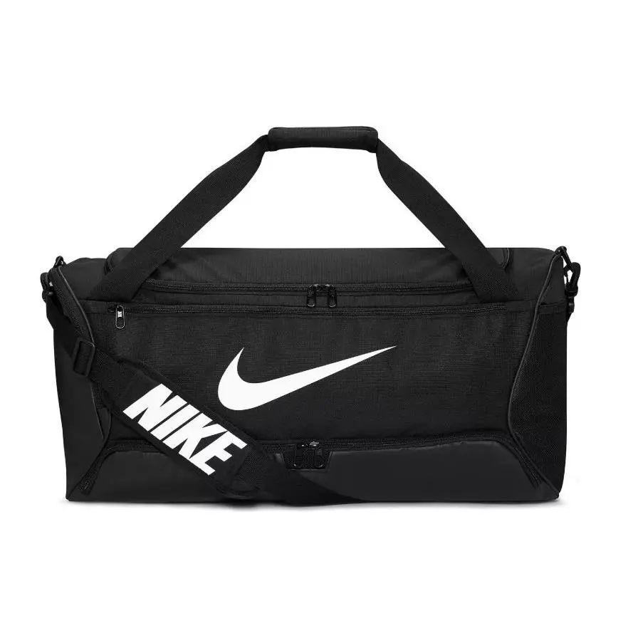 Brasilia 9.5 Training Duffel Bag Black Medium 60L 12 H x 25 L x 12 D by Nike
