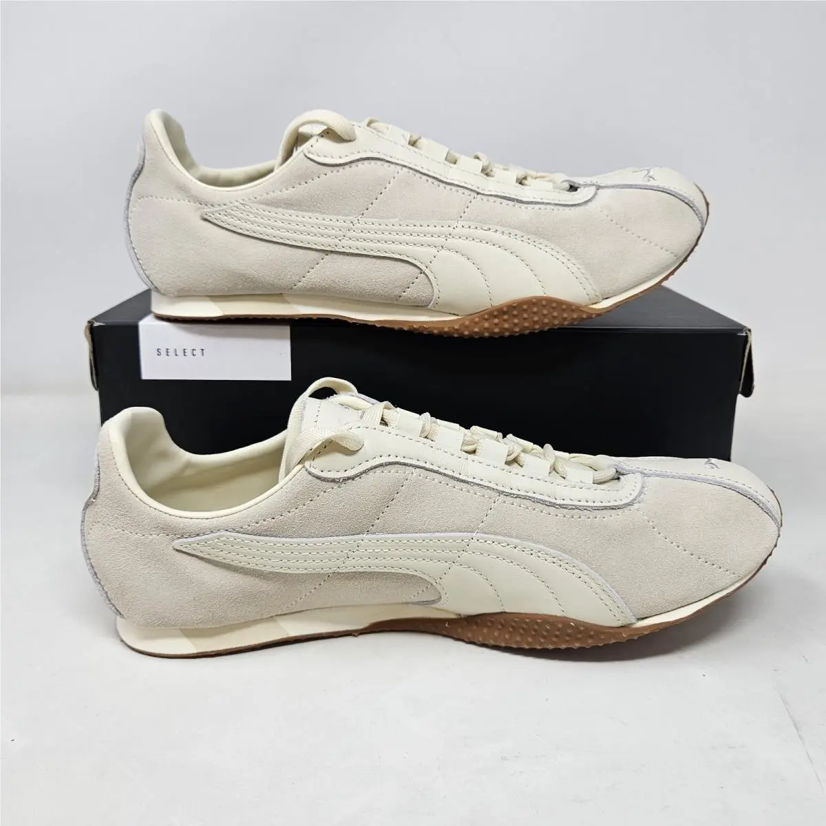 Puma shoes - PUMA H-Street - 403777 02 - Alpine Snow - Warm White - Gum (UPC: 198551922275) 0