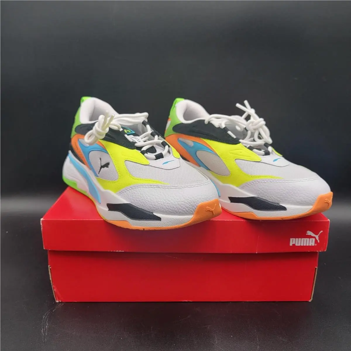 Rsfast Tropics Lace Up Mens Size 10 Multi Sneakers Casual Shoes 388327-01 by Puma