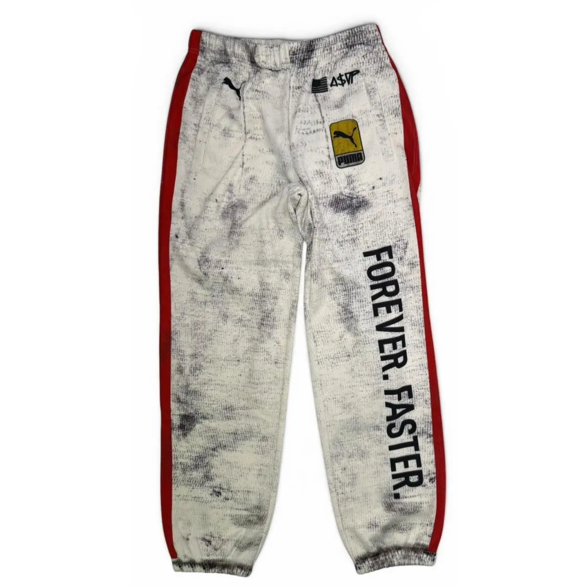 Puma clothing - PUMA X A$AP Rocky Sweat Pant - 631041 65 - White (UPC: 197672539744) 1