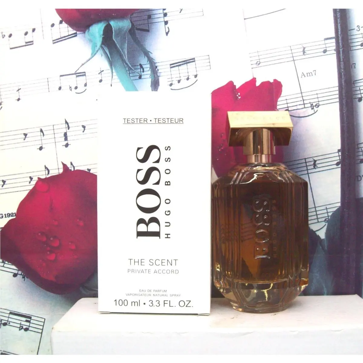 Boss The Scent Private Accord For Her By Hugo Boss 3.3 Oz. Edp Spray. Ntwb
