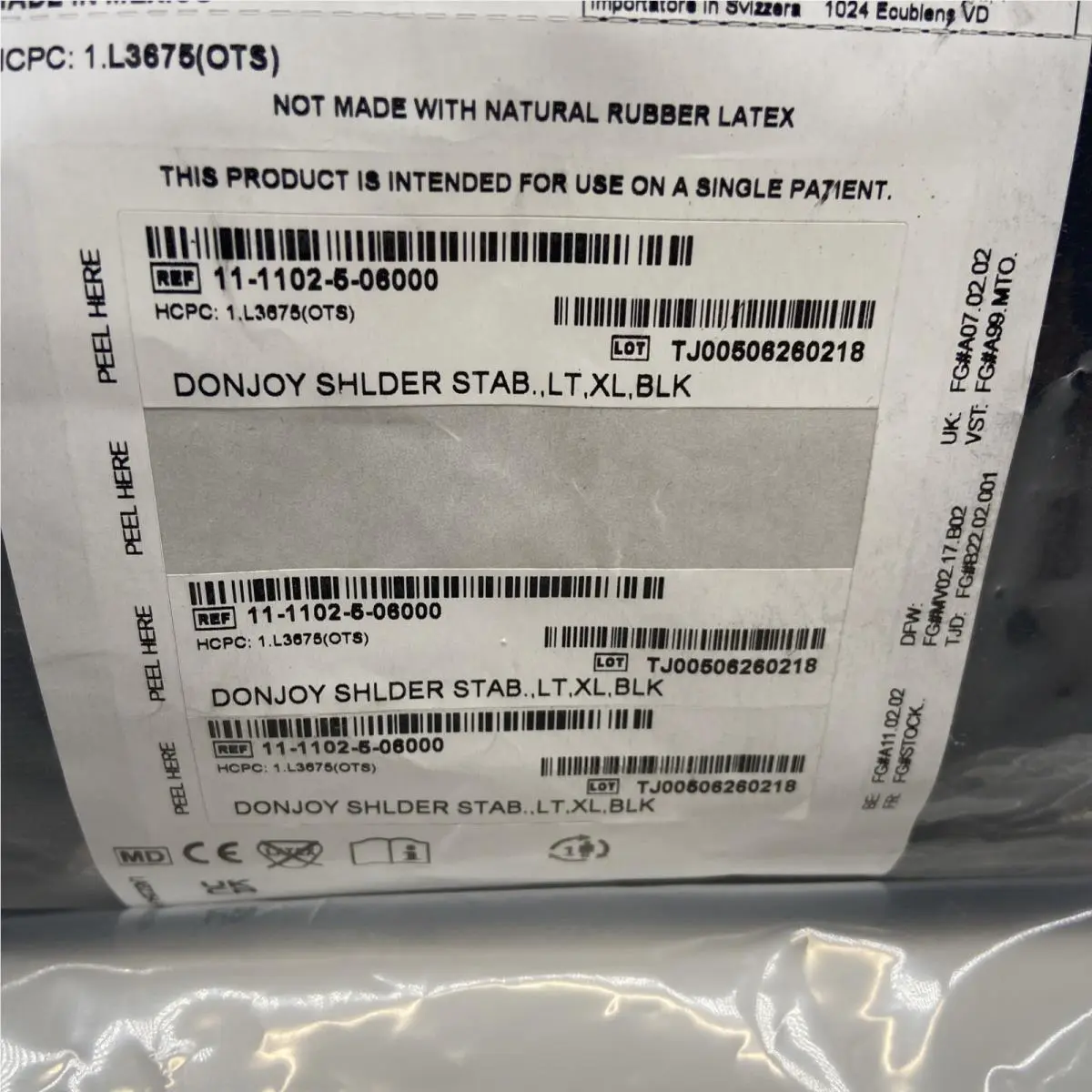 DonJoy  - 11-1102-5-06000 - 11-1102-5-06000 - Black 1