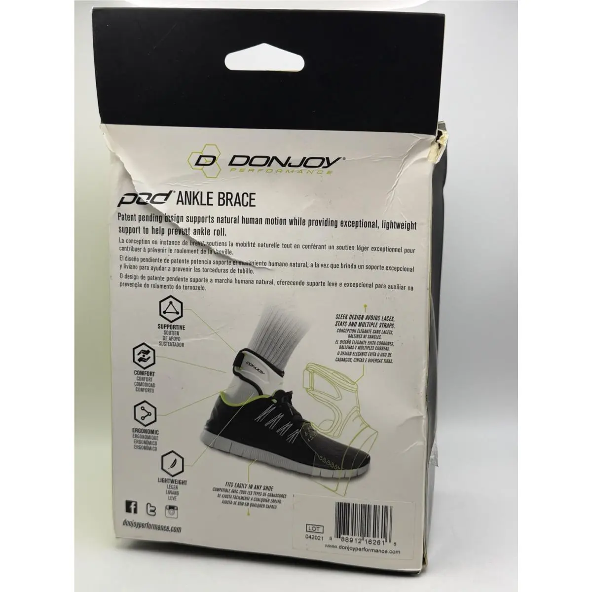 DonJoy  - DonJoy Performance Pod - Performance Pod - DP151AB05 - White 6
