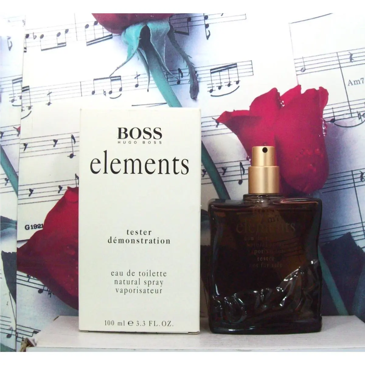 Boss Elements By  Edt Spray 3.4 Oz. Ntwb. Vintage. By  by Hugo Boss