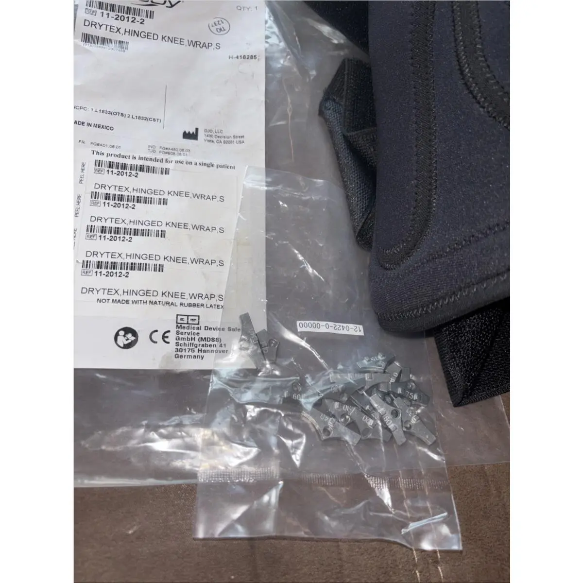 DonJoy  - donjoy drytex hinged - drytex hinged 0