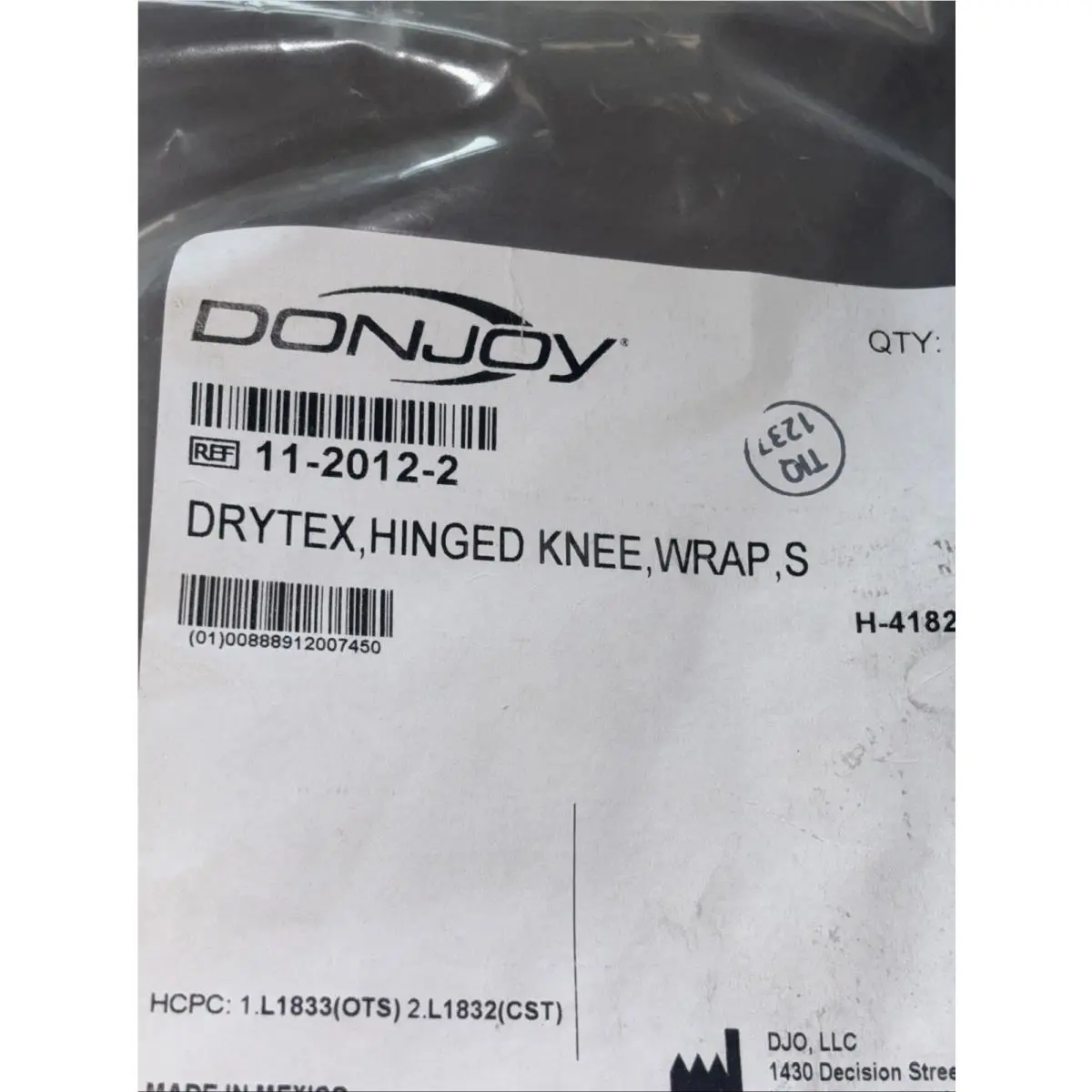 DonJoy  - donjoy drytex hinged - drytex hinged 1