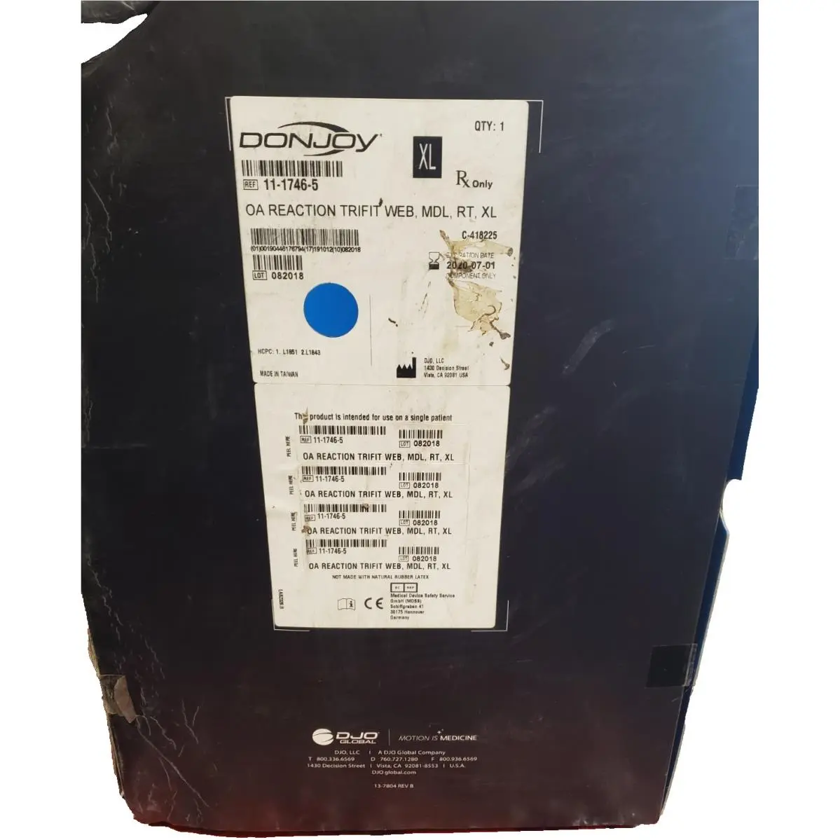 DonJoy  - OA REACTION TRIFIT - REACTION TRIFIT - Black 3