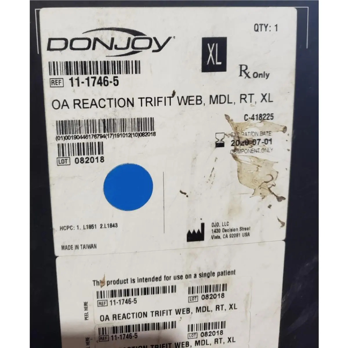 DonJoy  - OA REACTION TRIFIT - REACTION TRIFIT - Black 4