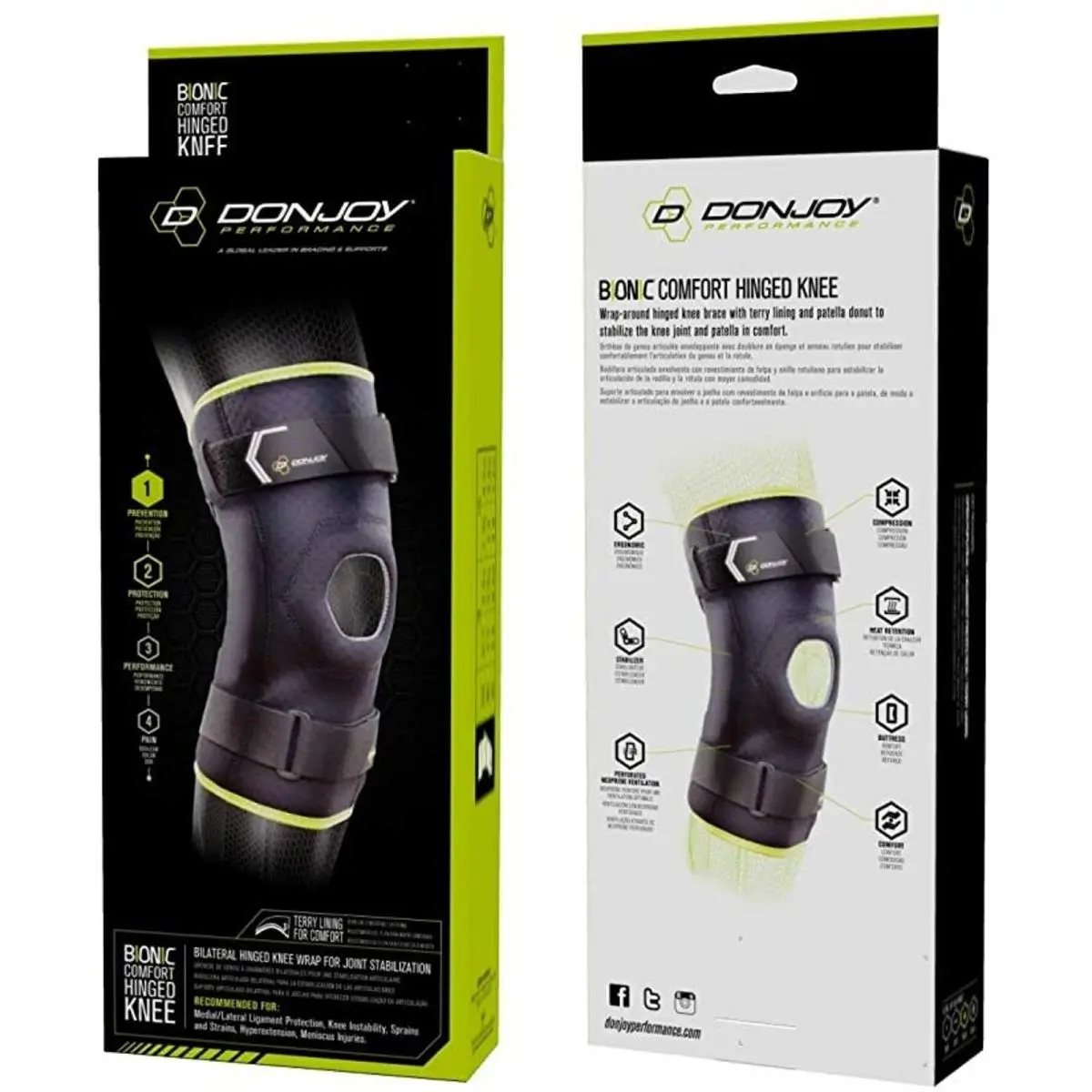 DonJoy  - The All Sport - The All Sport - Black (UPC: 190446241263) 1