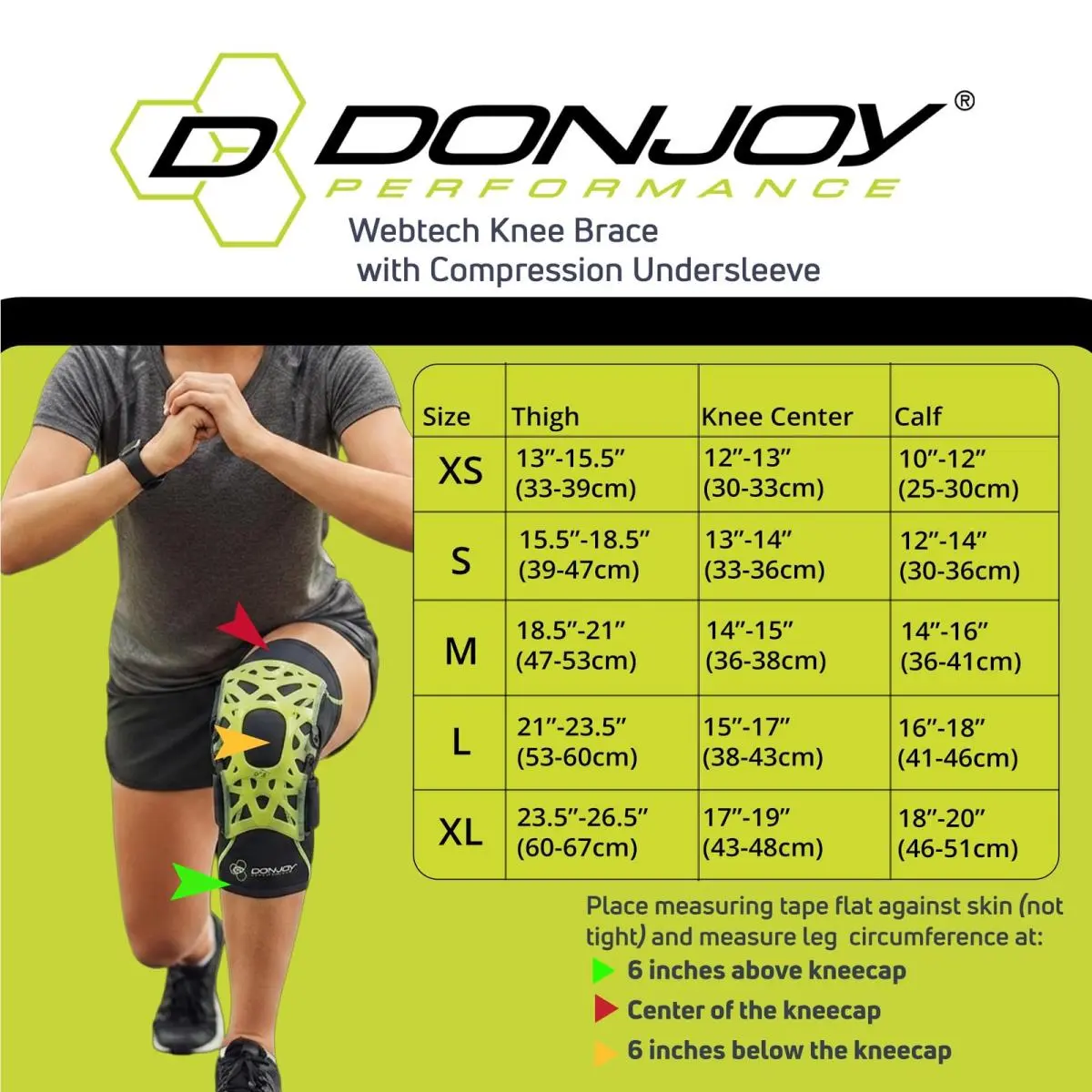 DonJoy  - Dp151Kb01-Sgr-S - Dp151Kb01-Sgr-S - Slime Green (UPC: 888912066198) 2