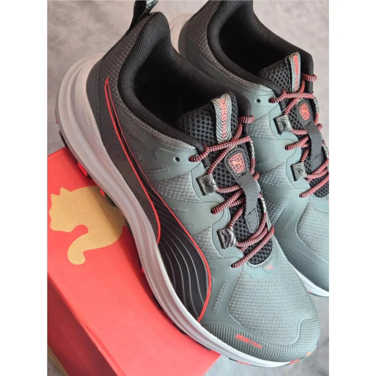 Puma shoes - PUMA Reflect Lite Trail - Reflect Lite Trail - 379440-02 - Gray 4